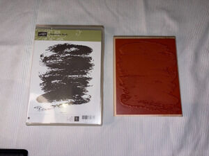 Watercolor Wash- Stampin' Up - Wood Mounted - Stamp set